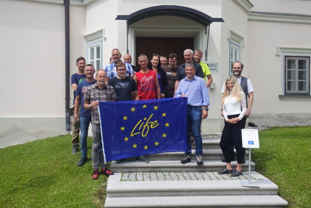 WPIU Training in Austria - Life Wolfalps EU