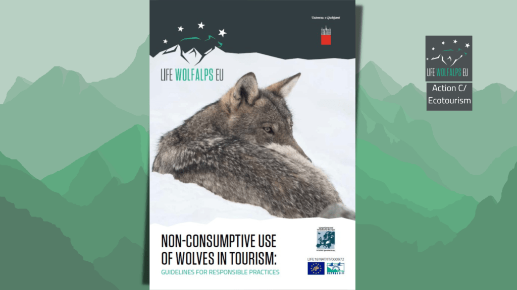 Ein Handbuch zur nachhaltigen Nutzung von Wölfen im Bereich Tourismus - Life Wolfalps EU